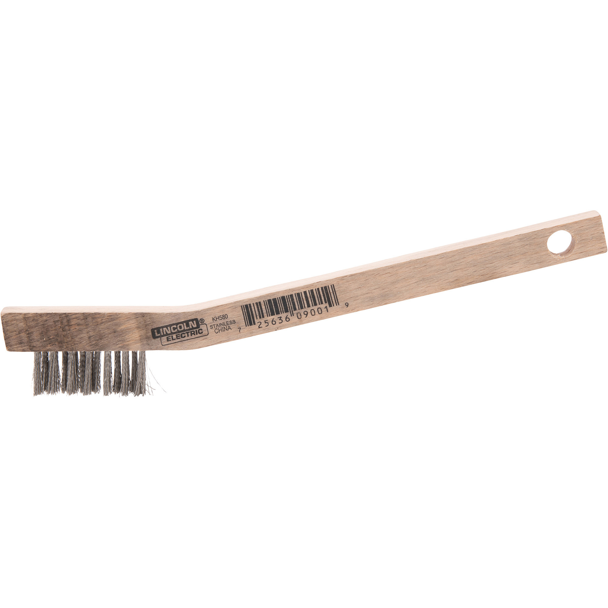 Lincoln Electric Wire Brush, Stainless Steel Wire, 3in. x 7in., Model# KH580